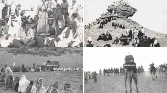 سباق الهجن بمنطقة تبوك في السبعينات الميلادية (صور نادرة)