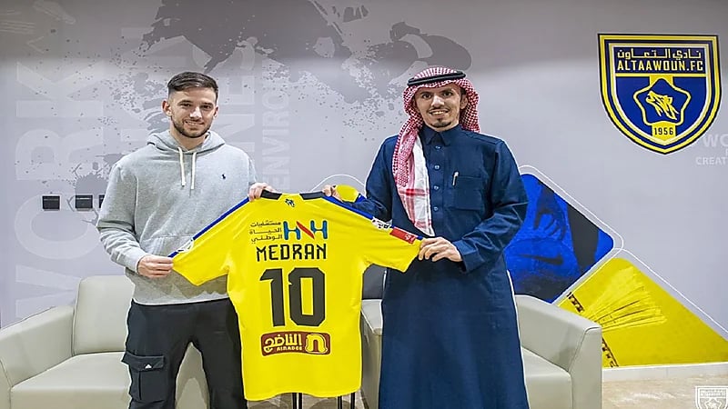 "التعاون" يجدد عقد ميدران