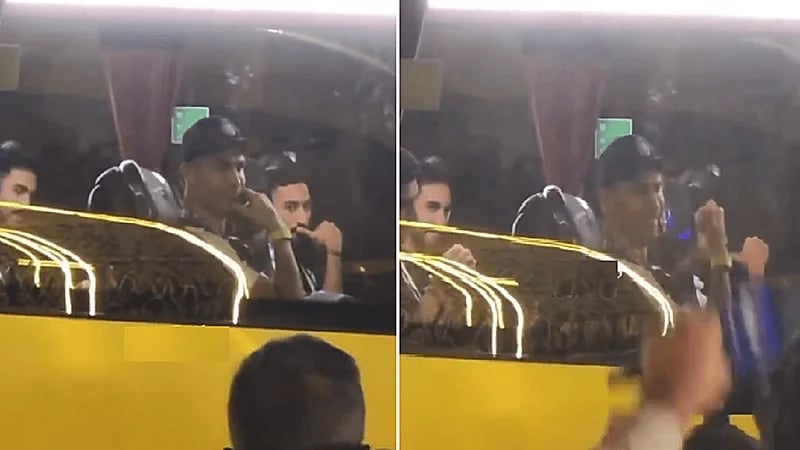 رونالدو يرد على تحية الجماهير الإيرانية له بابتسامة .. فيديو