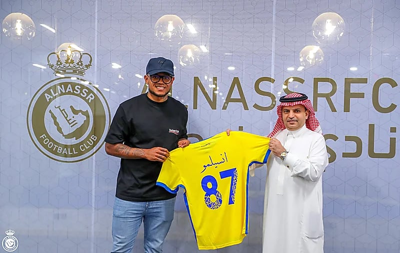 بالفيديو .. "النصر" يعلن تعاقده رسميًا مع البرازيلي "أنسيلمو"