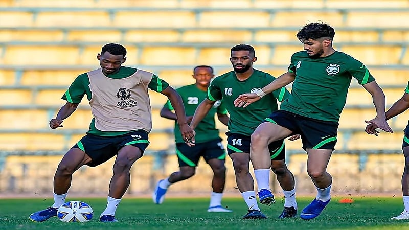 بالصور.. الأخضر الأولمبي يرفع استعداده لمواجهة طاجيكستان ضمن كأس آسيا تحت23