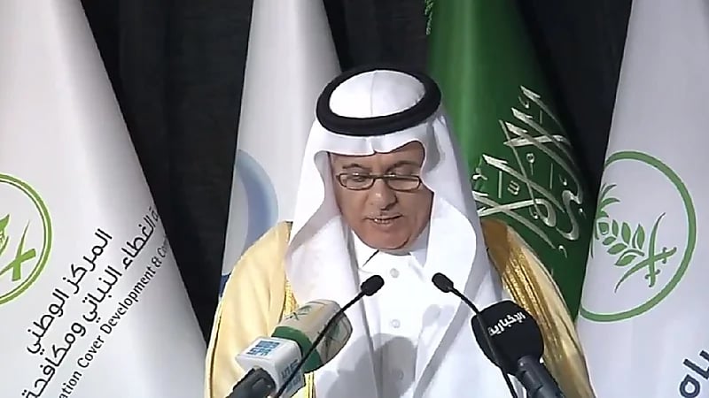 بالفيديو .. تدشين 15 مشروعا مائيًا وبيئيًا في الحدود الشمالية بتكلفة 2 مليار ريال