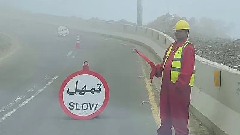 فتح طريق الجبل الأسود بعد ساعتين من الانهيارات