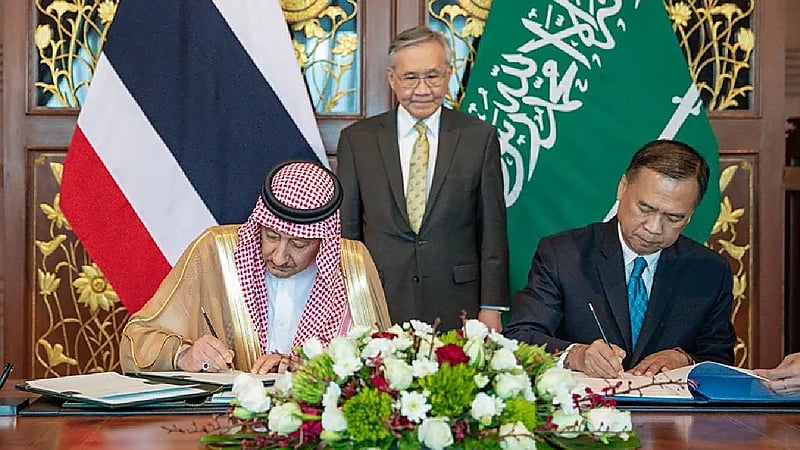 المملكة وتايلند يوقعان على إعفاء حاملي الجوازات الدبلوماسية والخاصة من تأشيرة الدخول