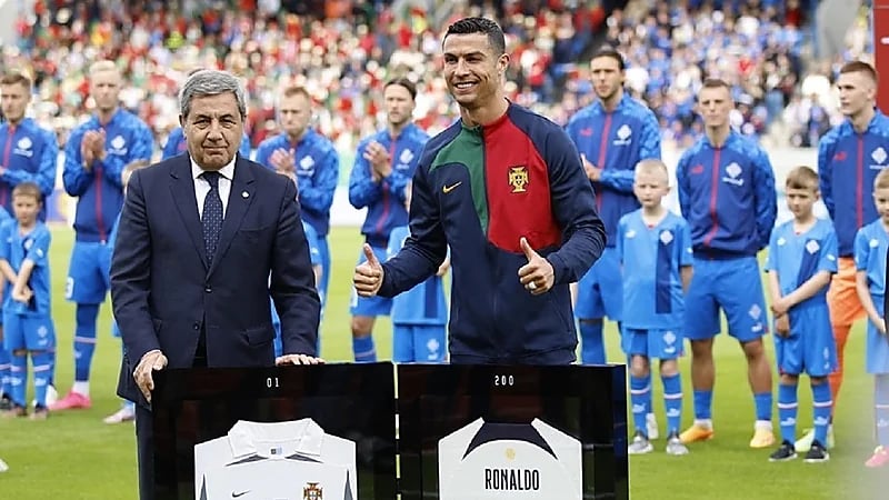 رونالدو يدخل موسوعة غينيس