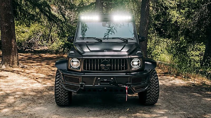 مرسيدس جي كلاس الجديدة تتحول لشاحنة للطرق الوعرة - صور