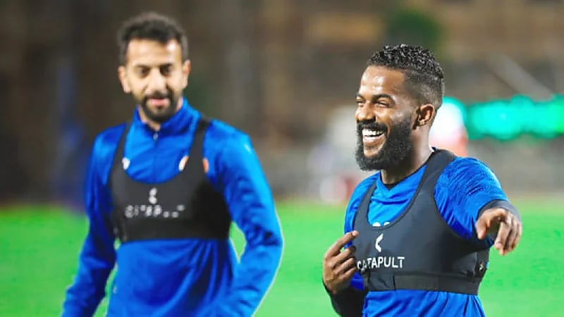 نواف العابد ينضم إلى التدريبات الجماعية قبل مواجهة الخلود