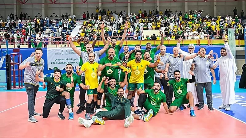 الخليج بطلاً لكأس الاتحاد للطائرة