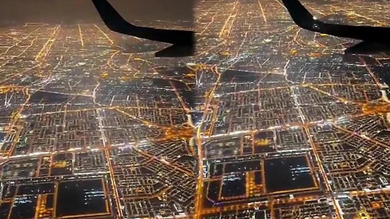 مقطع جوي يوثق عظمة  الرياض .. فيديو