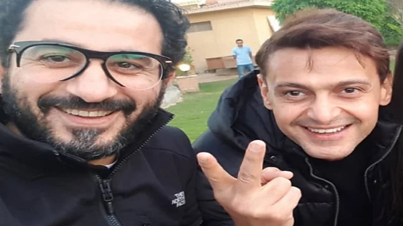 رامز جلال وأحمد حلمي برفقة مارتن لورنس في "جوي أورد".. فيديو
