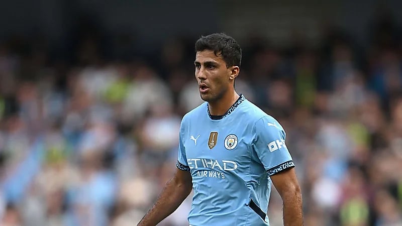 مانشستر سيتي يدرج رودري في قائمة الأبطال رغم الإصابة