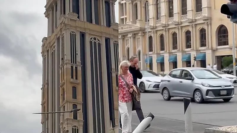 رحالة أردني يشارك مقطع من شوارع الرياض: أبهرتنا بجمالها   .. فيديو