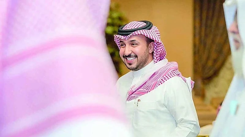 النصر يوجه الشكر لإبراهيم المهيدب على دعمه المالي للنادي