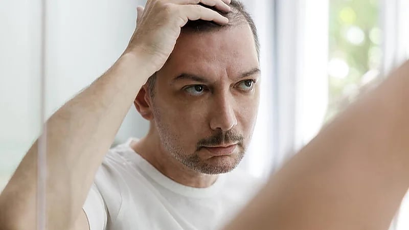 تساقط الشعر الغير مبرر دليلاً على الإصابة بالزهري