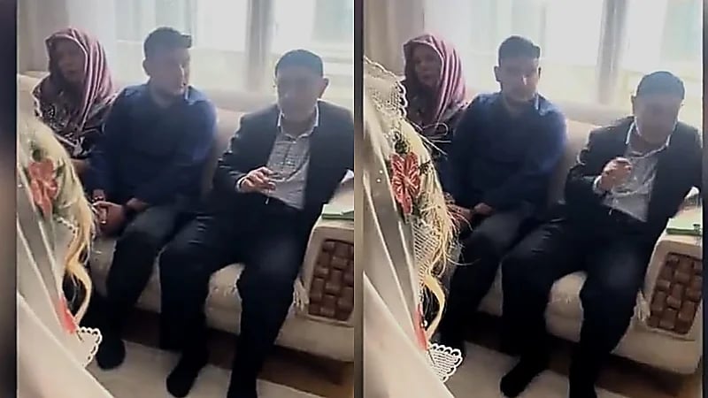 عروس تفاجئ العريس بطلب مهر خيالي في جلسة عقد القران .. فيديو