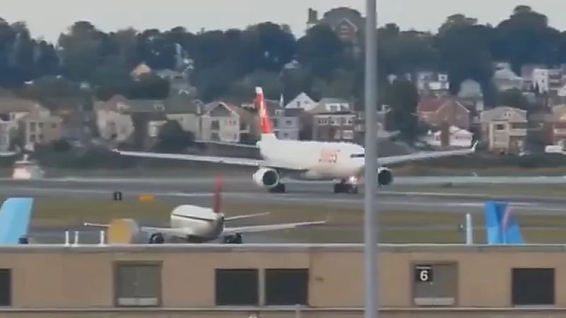 إلغاء إقلاع طائرة إيرباص A330 سويسرية بسبب مشكلة تقنية .. فيديو