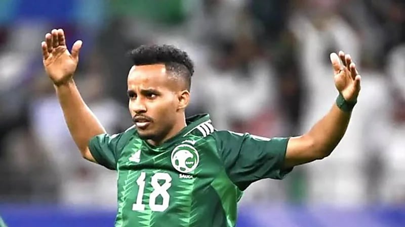 مانشستر سيتي يراقب عبدالرحمن غريب مع الأخضر بكأس آسيا .. فيديو