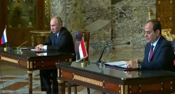 بعد زيارة بوتين.. السيسي: أكدنا على حتمية الحفاظ على القدس
