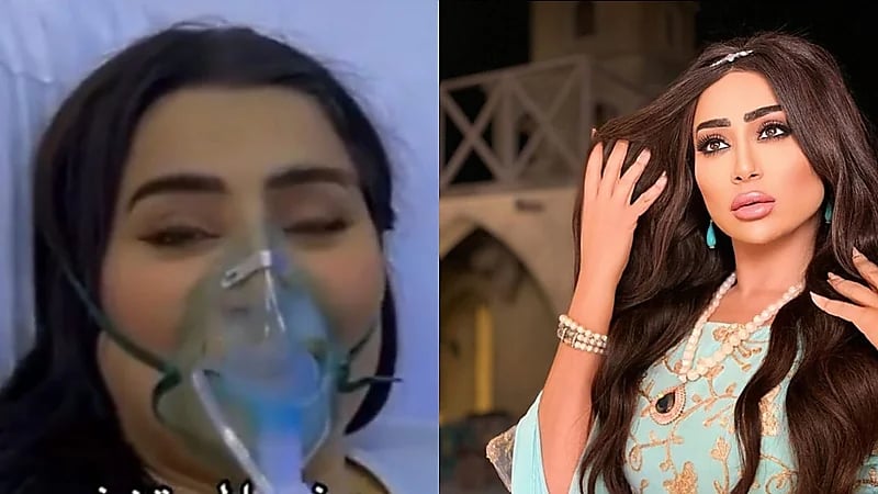 شيماء سبت تدخل المستشفى بسبب تنظيف المنزل .. فيديو