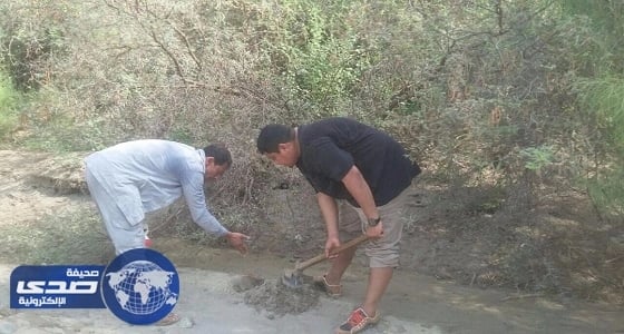 مركز اﻷبحاث الزراعية بجازان يزرع 2000 بذرة بضفاف وادي ضمد