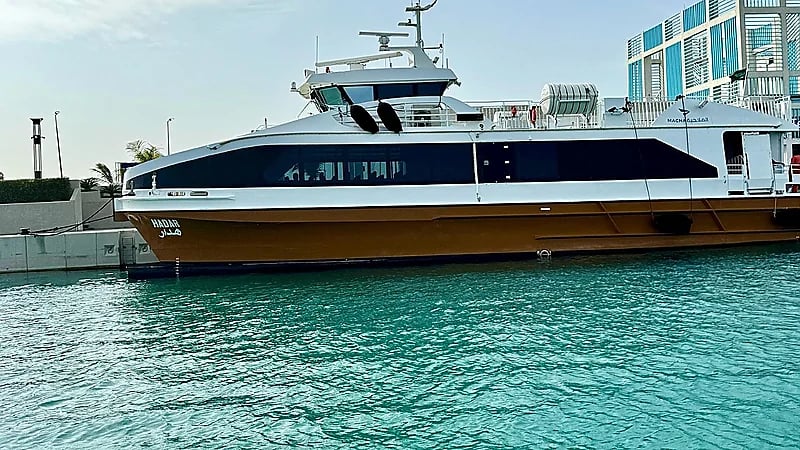 افتتاح تجريبي لمشروع التاكسي البحري في جدة