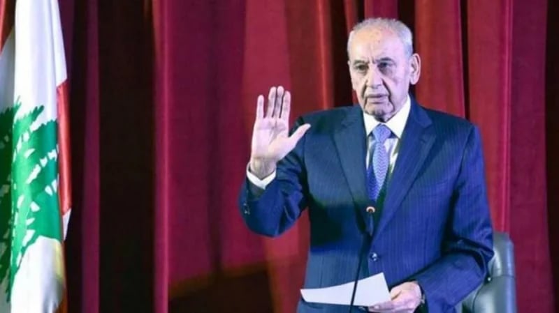 فوز نبيه بري برئاسة البرلمان اللبناني