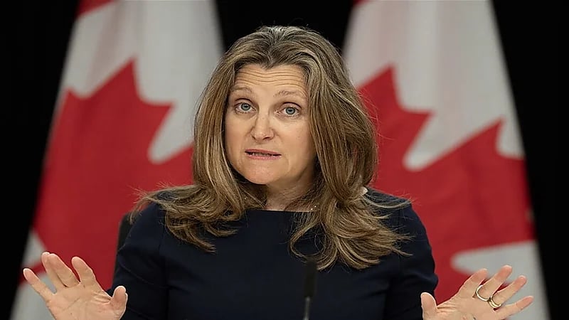 فيديو غريب لنائبة رئيس الوزراء الكندي يثير الجدل عبر مواقع التواصل