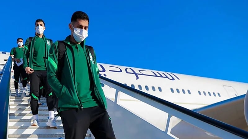 بعثة المنتخب الوطني تغادر بطائرة خاصة إلى  أليكانتي
