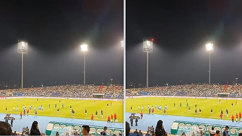 ردة فعل جماهير الهلال عند ذكر اسم كويلار قبل نصف النهائي .. فيديو