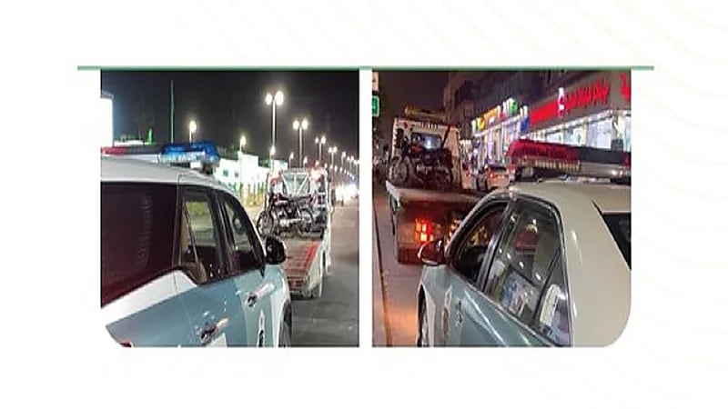 المرور يضبط 382 دراجة آلية مخالفة