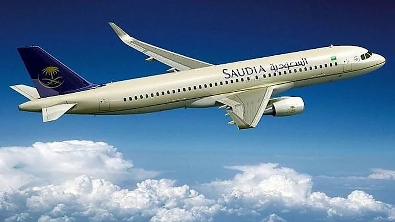 الخطوط السعودية تسجل نمواً بلغ 75% بنقل 5 ملايين ضيفاً