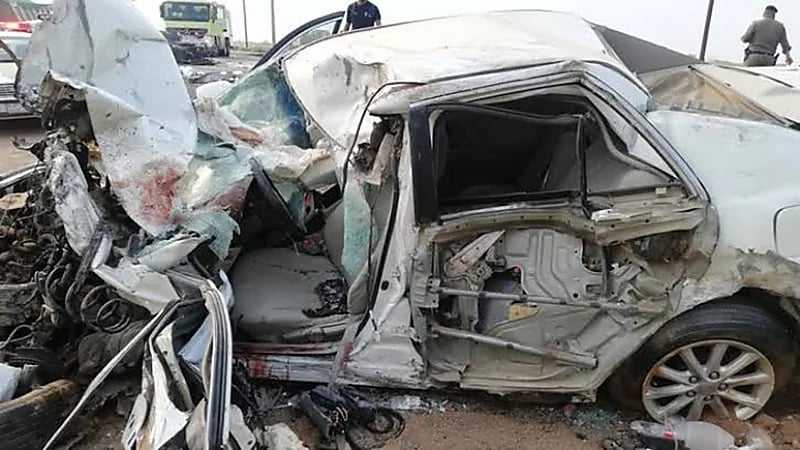 وفاة شخص في حادث تصادم مروع بجازان