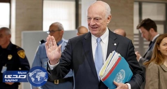 المبعوث الأممي يزور المملكة تمهيدا لمباحثات جنيف حول سوريا