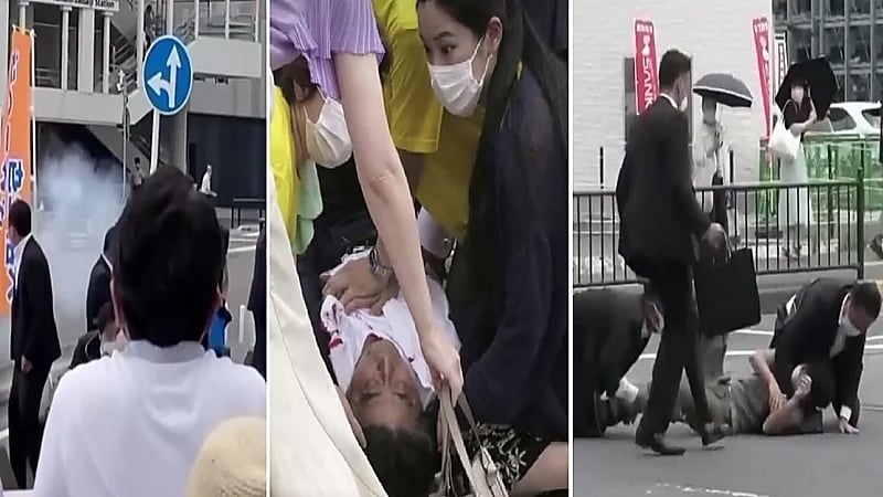 قائد الشرطة اليابانية يستقيل على خلفية اغتيال رئيس الوزراء السابق