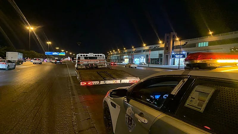 القبض على قائد شاحنة لتجاوزه السرعة