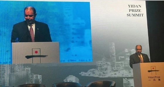 بالصور.. نص كلمة وزير التعليم في حفل جائزة يدان العالمية