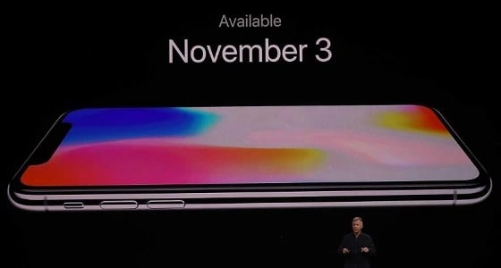 نفاد مخزون " آيفون X " في 10 دقائق