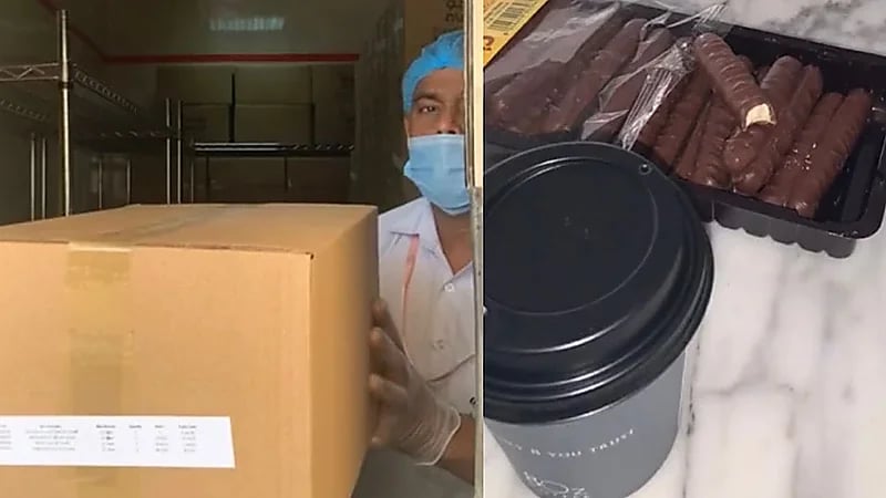 فتاة تشارك لحظة حصولها على الطعام المجاني لمرضى السيلياك .. فيديو