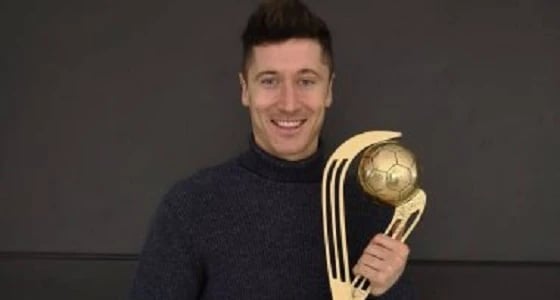 ليفاندوفسكى أفضل لاعب في بولندا