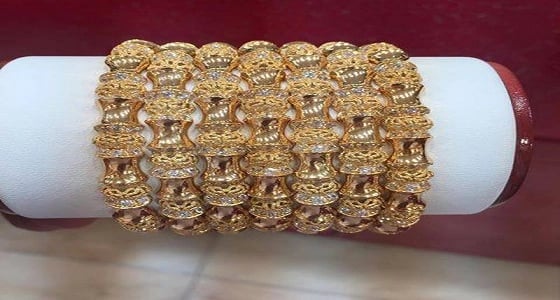 بالصور.. تصاميم مختلفة لأفخم أساور الذهب