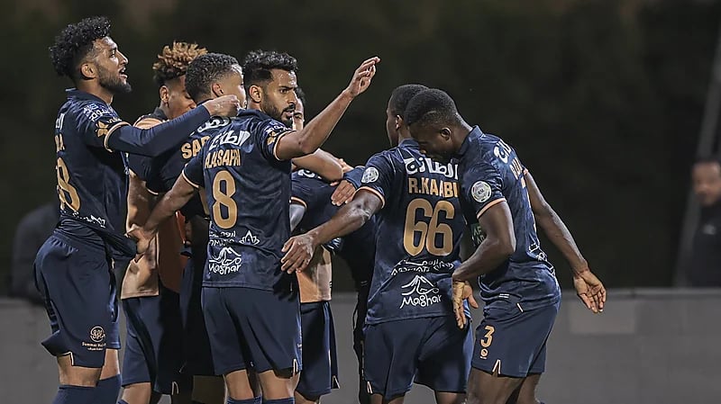 الفيحاء يتغلب على أبها بثلاثية .. فيديو