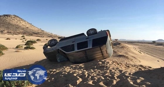 إصابة 6 معلمين إثر انقلاب مركبة تقلهم في تربة