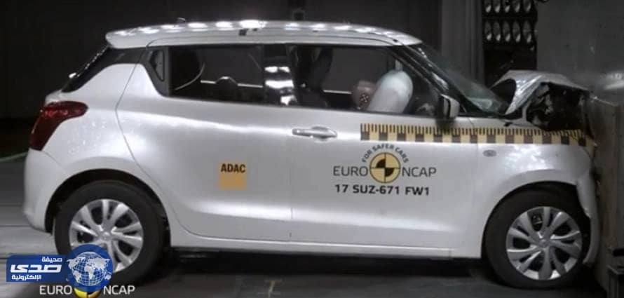 بالفيديو.. اختبار تصادم سوزوكي سويفت 2017