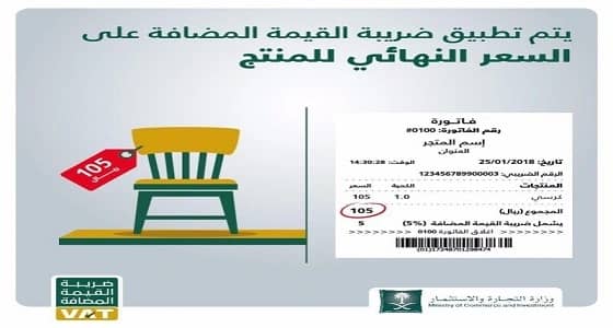 بالصور.. " الزكاة " تقدم 3 نماذج لقراءة الفاتورة الشرائية بعد تطبيق " الضريبة المضافة "