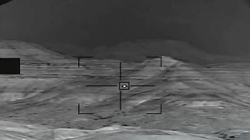 شاهد.. لقطات تظهر اعتراض التحالف لطائرة حوثية أطلقت باتجاه المملكة