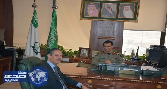 مدير جوازات الرياض يستقبل القنصل المصري بالرياض