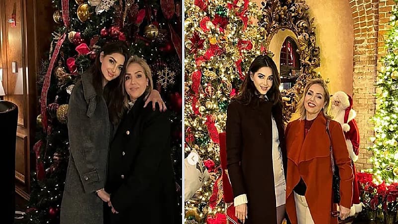 والدة مهلاقا جابري تخطف منها الأضواء .. صور