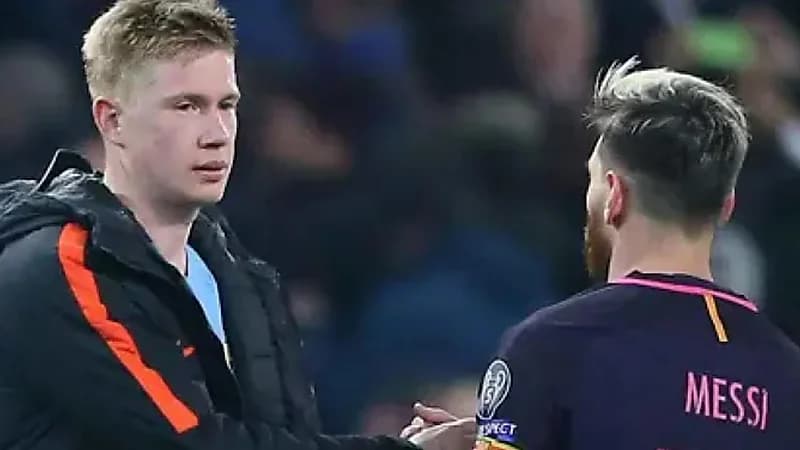 ميسي يعرقل صفقة انتقال دي بروين بسبب صديقه