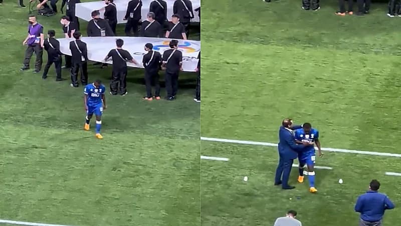 بالفيديو.. دياز يواسي سعود عبدالحميد بعد الخسارة الآسيوية