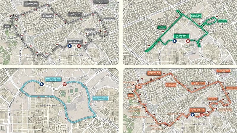 إغلاق الطرق المحيطة بـ "مارثون الرياض" غدًا